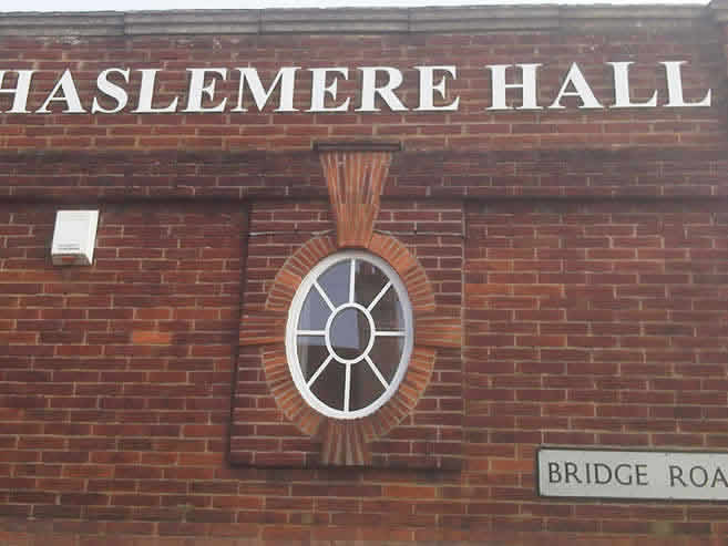 haslemere hall windows