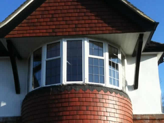double curved bay windows