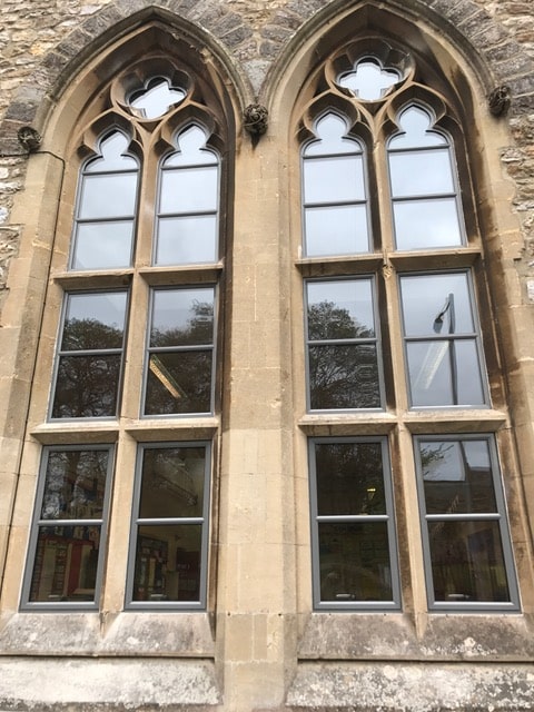 stone windows