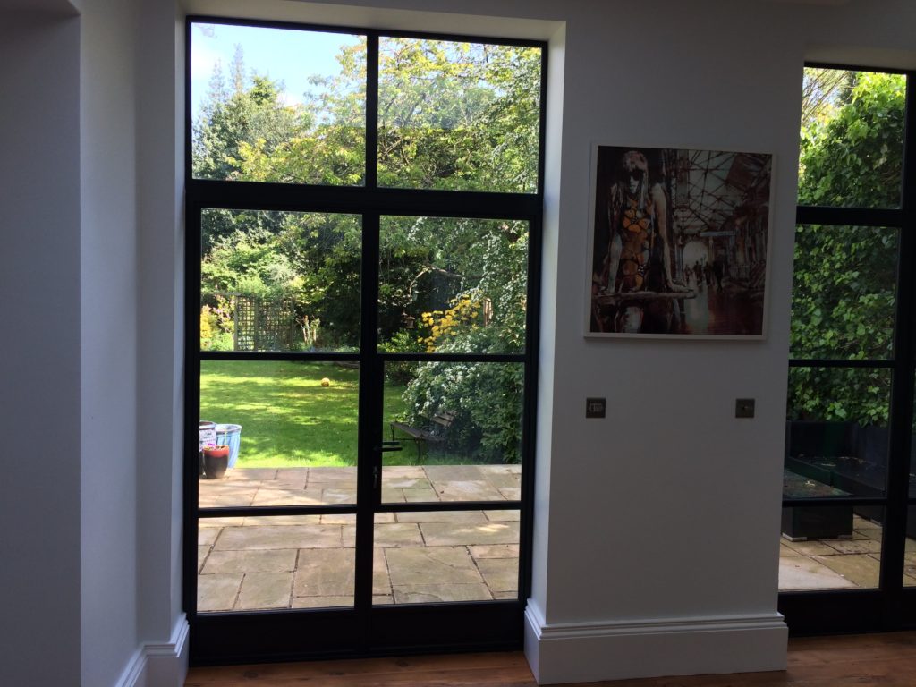 Black steel windows and doors uk