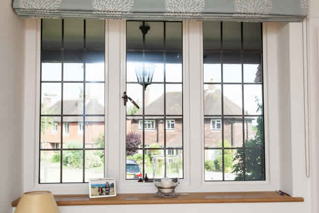 metal frame windows