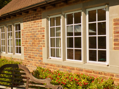 cottage pane metal windows